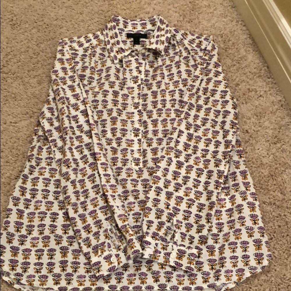 Jcrew long sleeved shirt
